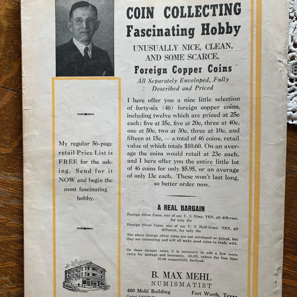 ! Vintage 2 HOBBIES magazines. Nov 1941 & Aug 1942 “The Magazine-for-Collectors” - Picture 12 of 16